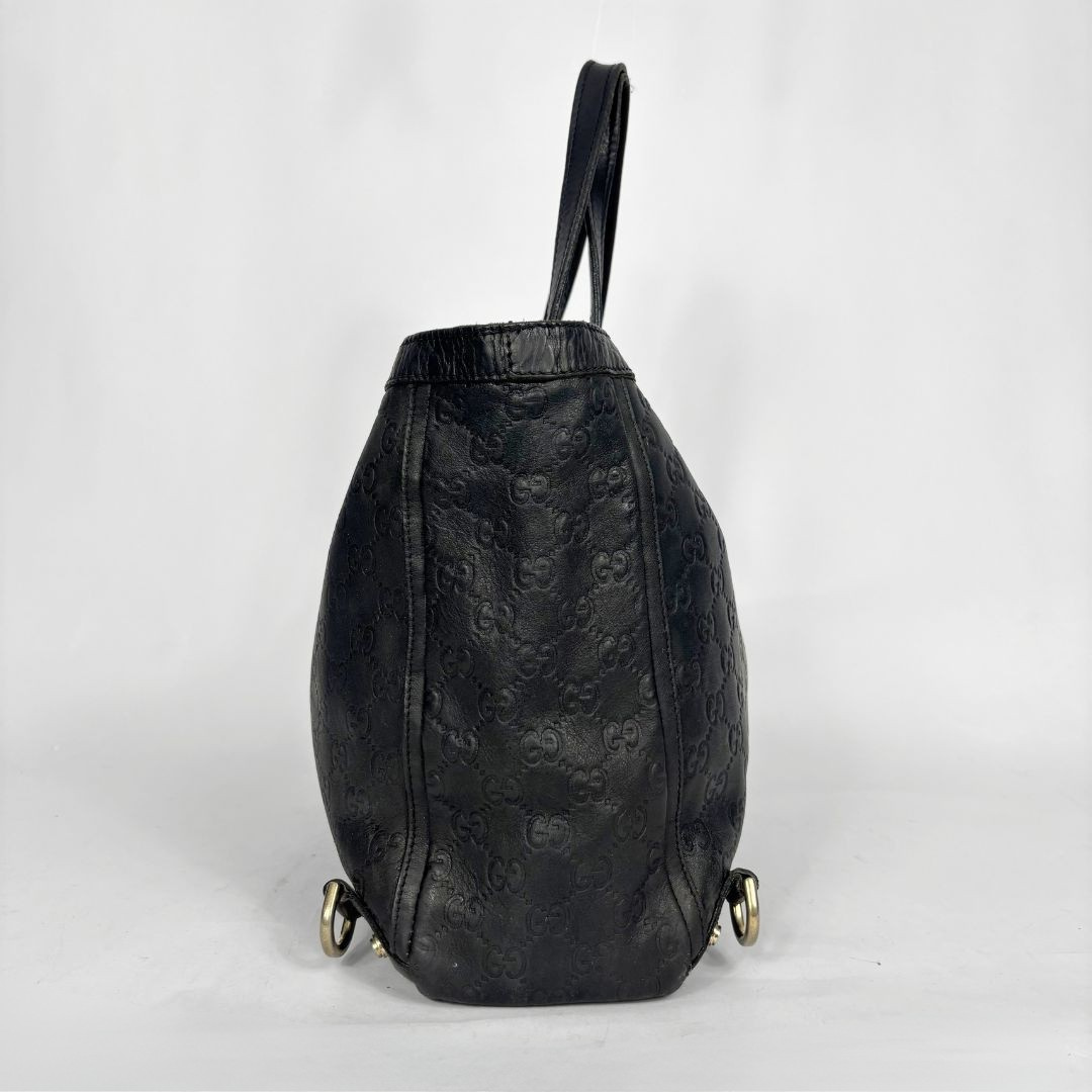 Gucci Black Leather Two Side Reversible