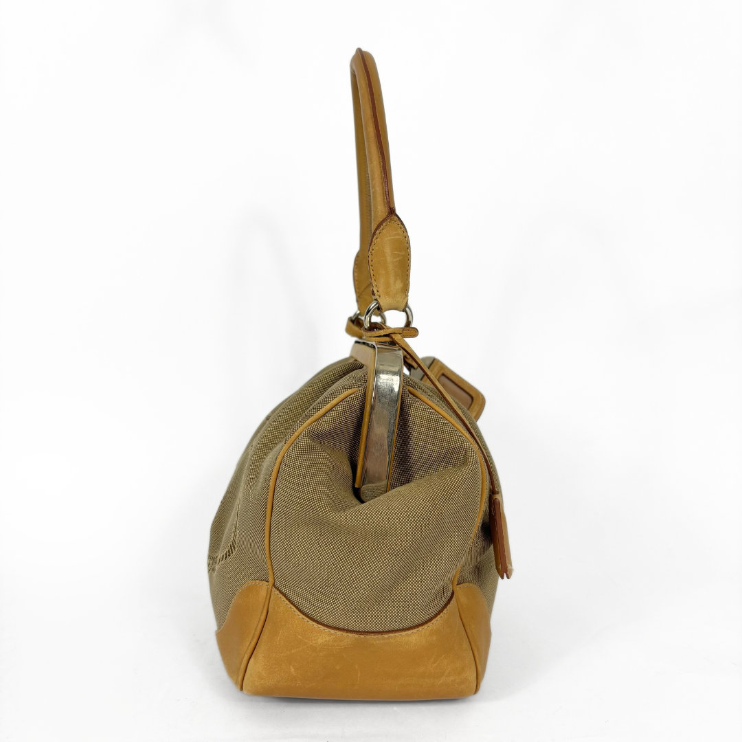 Prada Camel Lady's Shoulder Bag