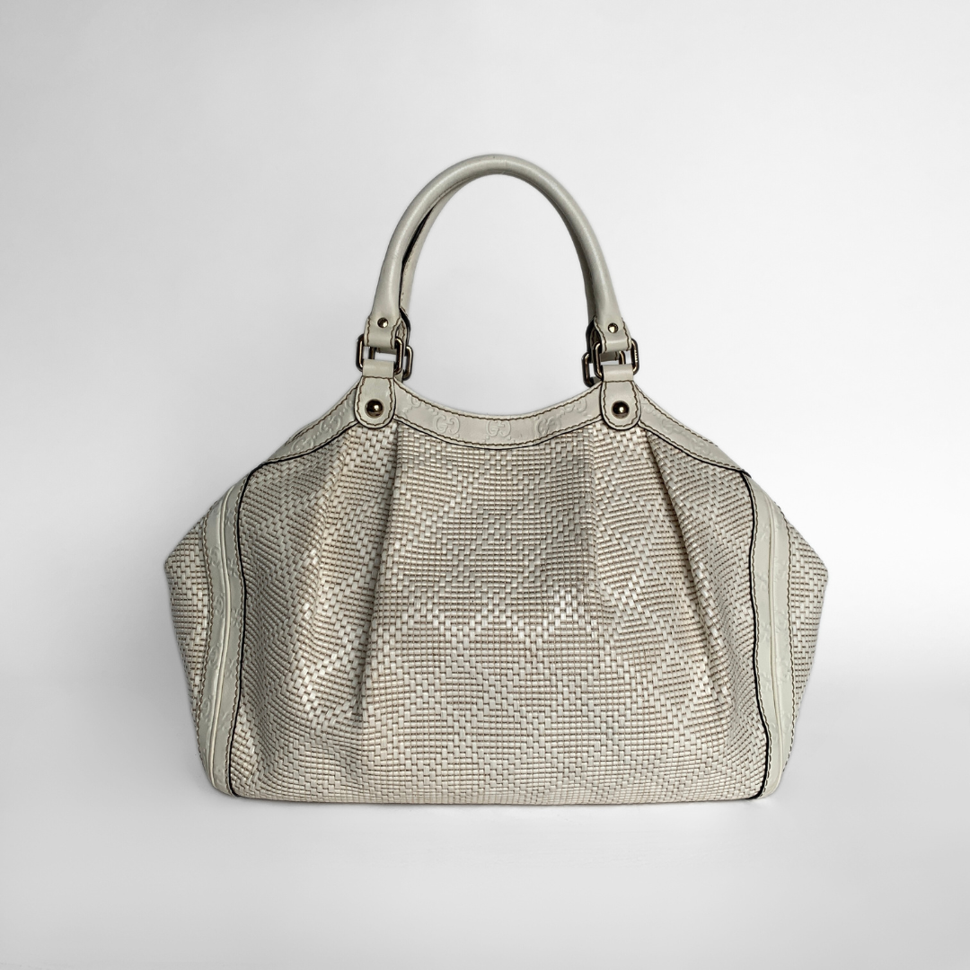 Gucci LS: Gucci Shoulder Bag Leather - Handbags - Etoile Luxury Vintage