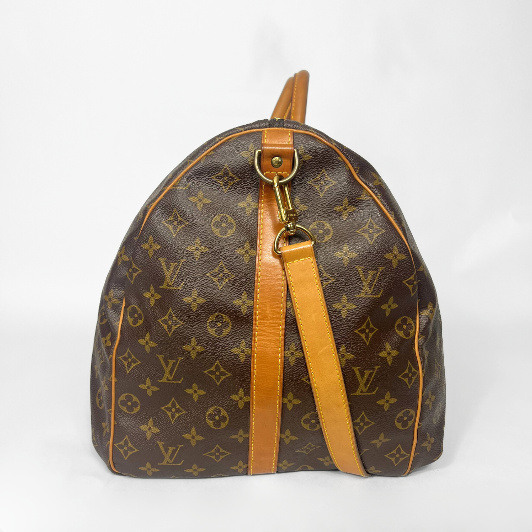 Louis Vuitton Louis Vuitton Keepall 60 Bandouli&egrave;re Monogram Canvas - Travel Bags - Etoile Luxury Vintage