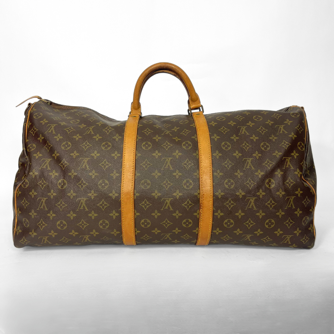 Louis Vuitton Louis Vuitton Keepall 60 Bandouli&egrave;re Monogram Canvas - Travel bags - Etoile Luxury Vintage