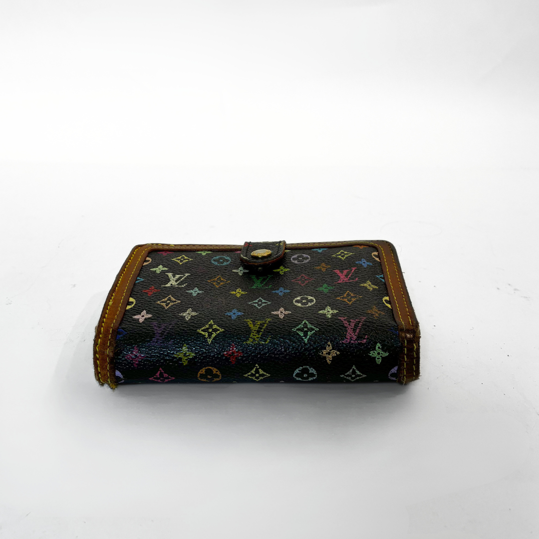 Louis Vuitton Louis Vuitton Medium Clip Wallet Multicolor Canvas - Wallets - Etoile Luxury Vintage
