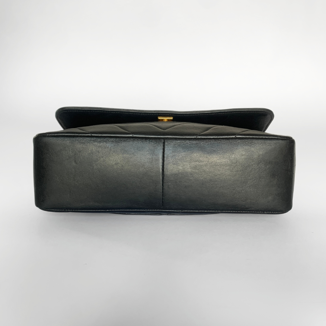 Chanel LS: Chanel Coco Top Handle Bag Chevron Lambskin Leather - Crossbody bags - Etoile Luxury Vintage