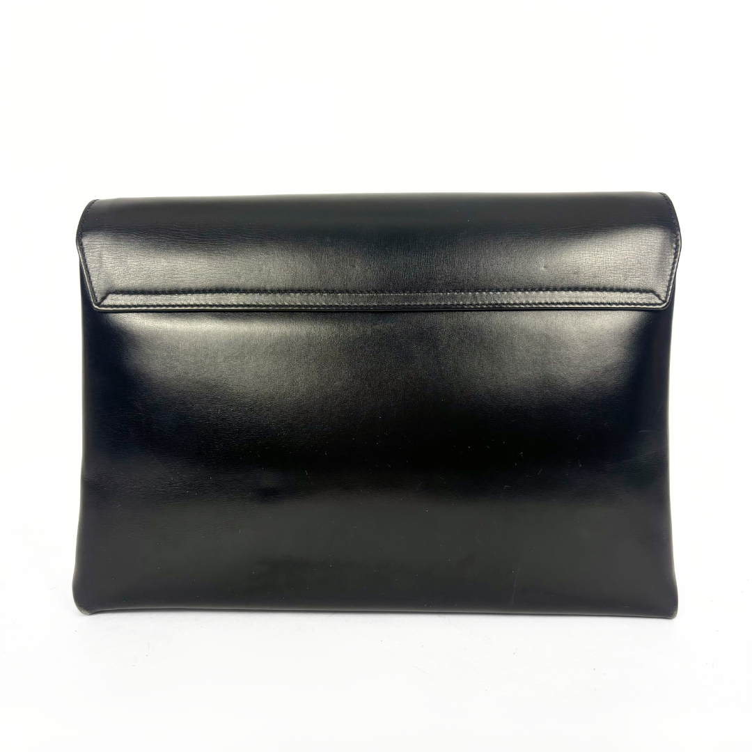 Black Gucci Leather Bag