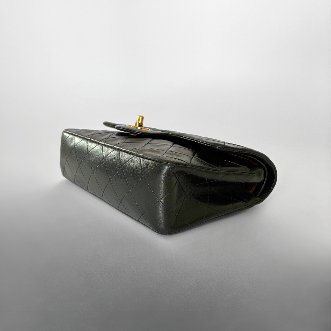 Chanel Chanel Classic Flap Bag Small Lambskin Leather - Shoulder bags - Etoile Luxury Vintage