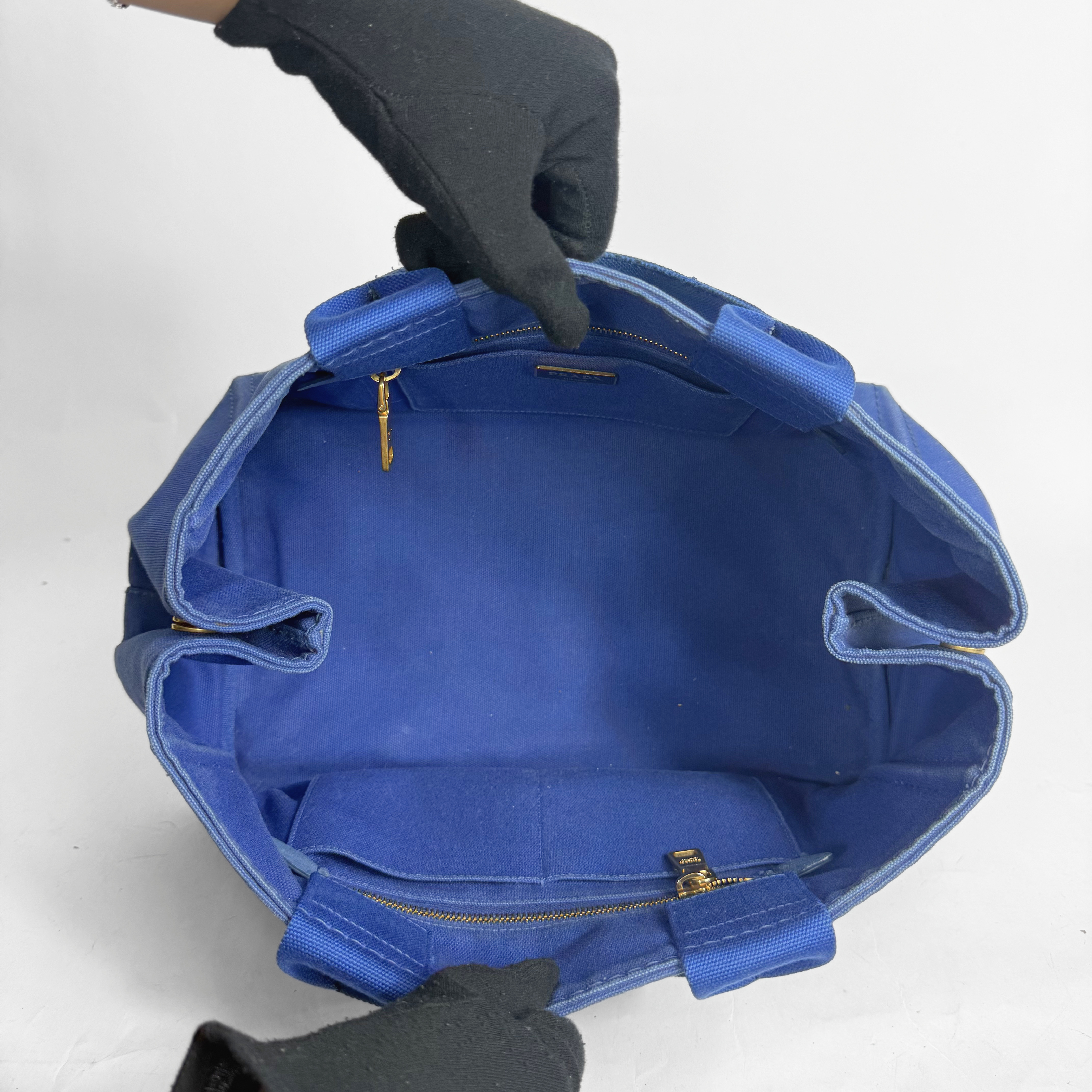 Prada Blue Jean Shopper