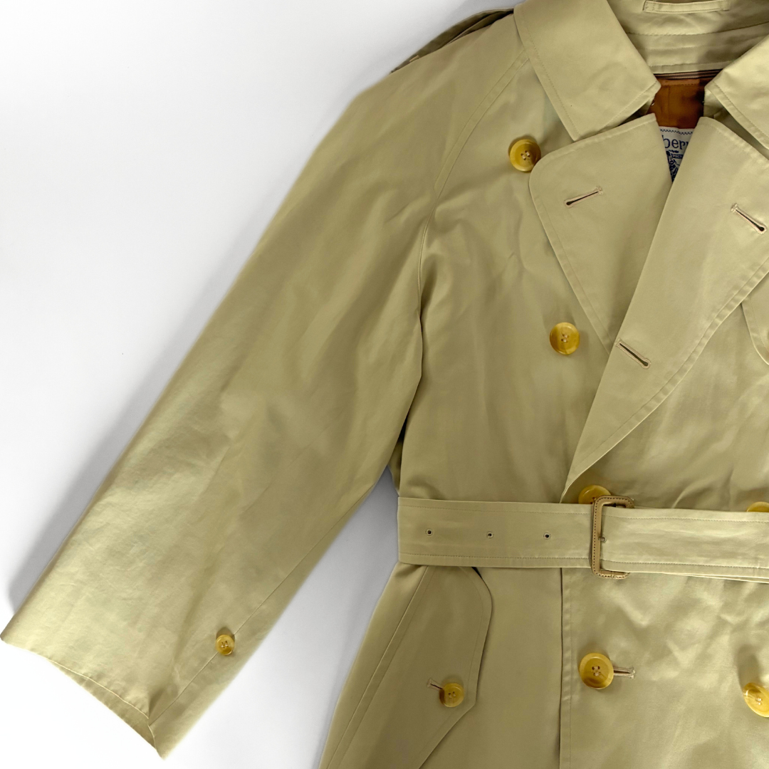 Burberry LS: Burberry Trench Coat Cotton - Clothing - Etoile Luxury Vintage