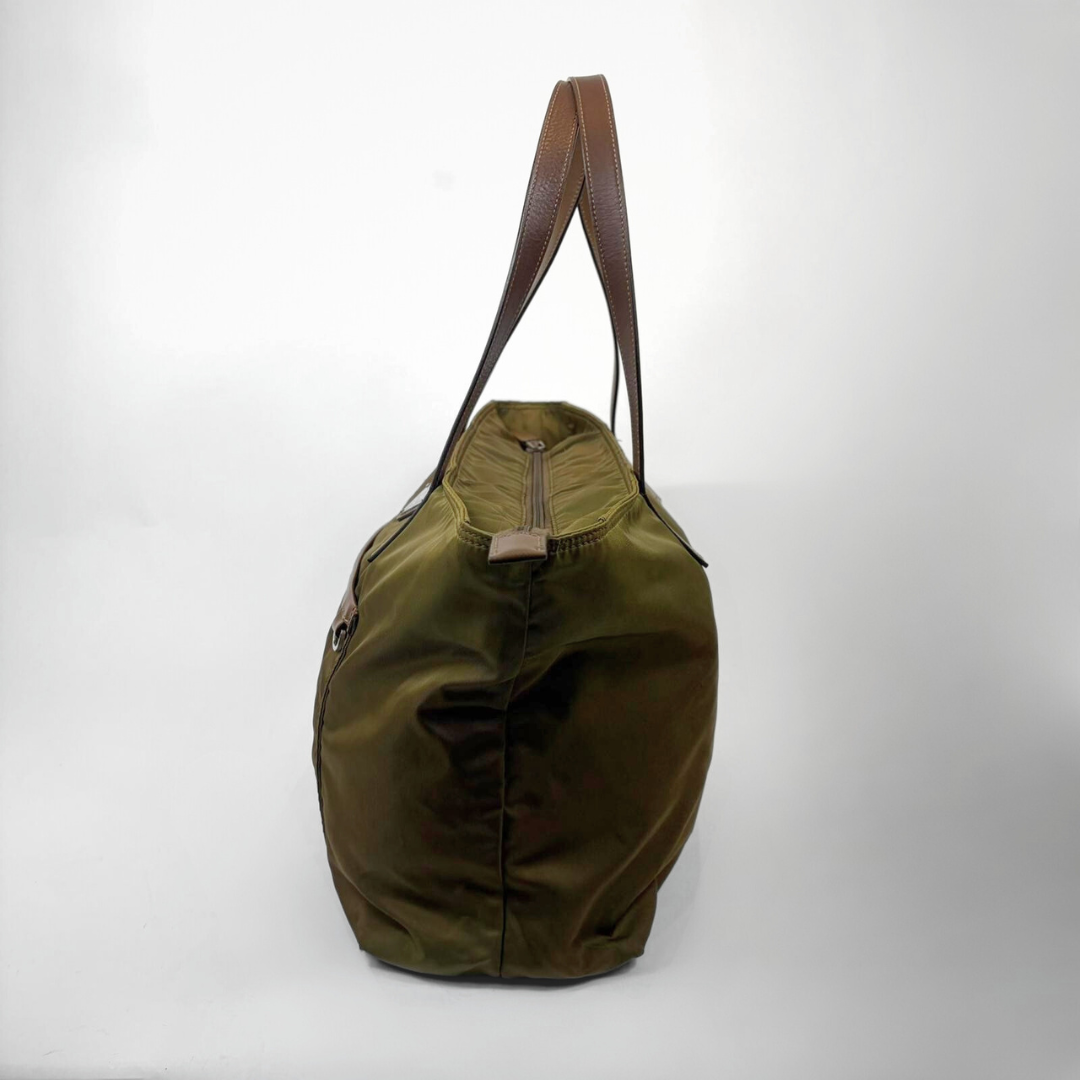 Prada green shoulderbag