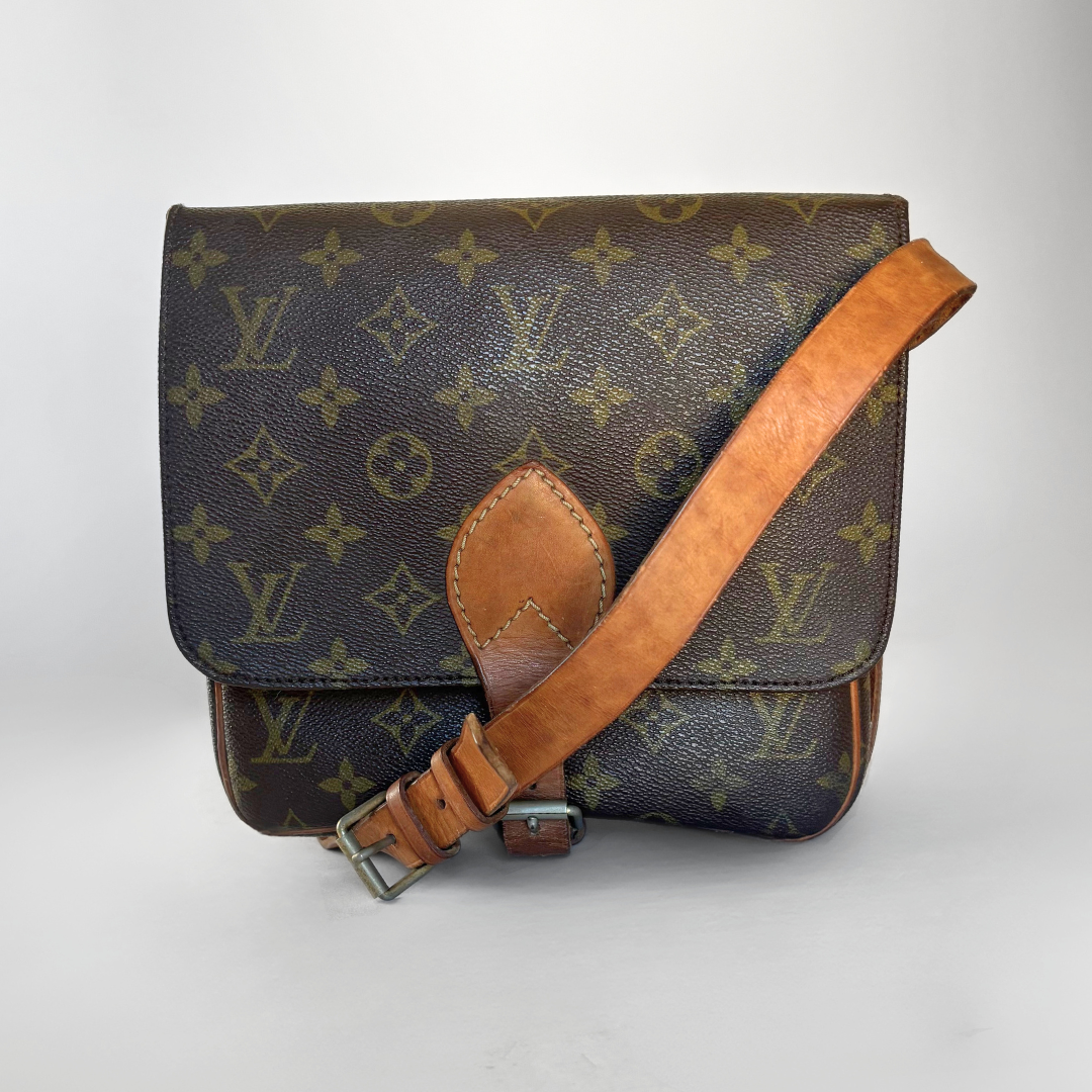 Louis Vuitton Louis Vuitton Cartouchi&egrave;re MM Monogram Canvas - Crossbody bags - Etoile Luxury Vintage