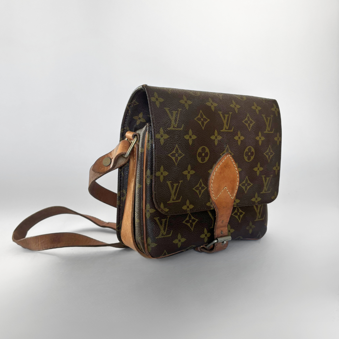 Louis Vuitton Louis Vuitton Cartouchi&egrave;re MM Monogram Canvas - Crossbody bags - Etoile Luxury Vintage