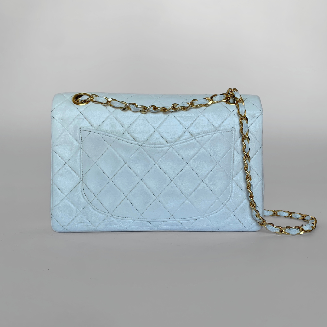 Chanel Chanel Classic Flap Bag Small Lambskin Leather - Shoulder bags - Etoile Luxury Vintage