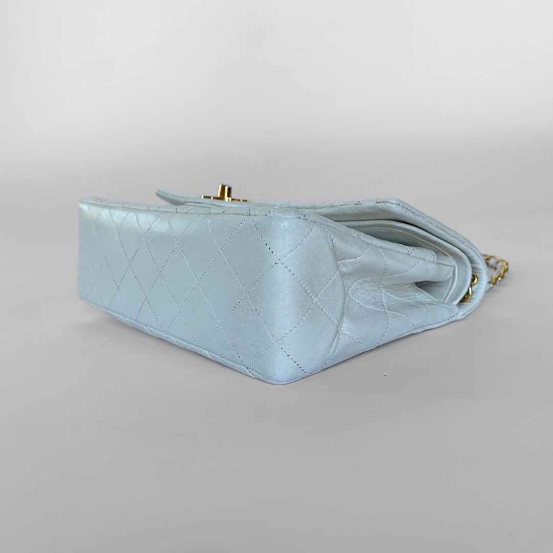 Chanel Chanel Classic Flap Bag Small Lambskin Leather - Shoulder bags - Etoile Luxury Vintage