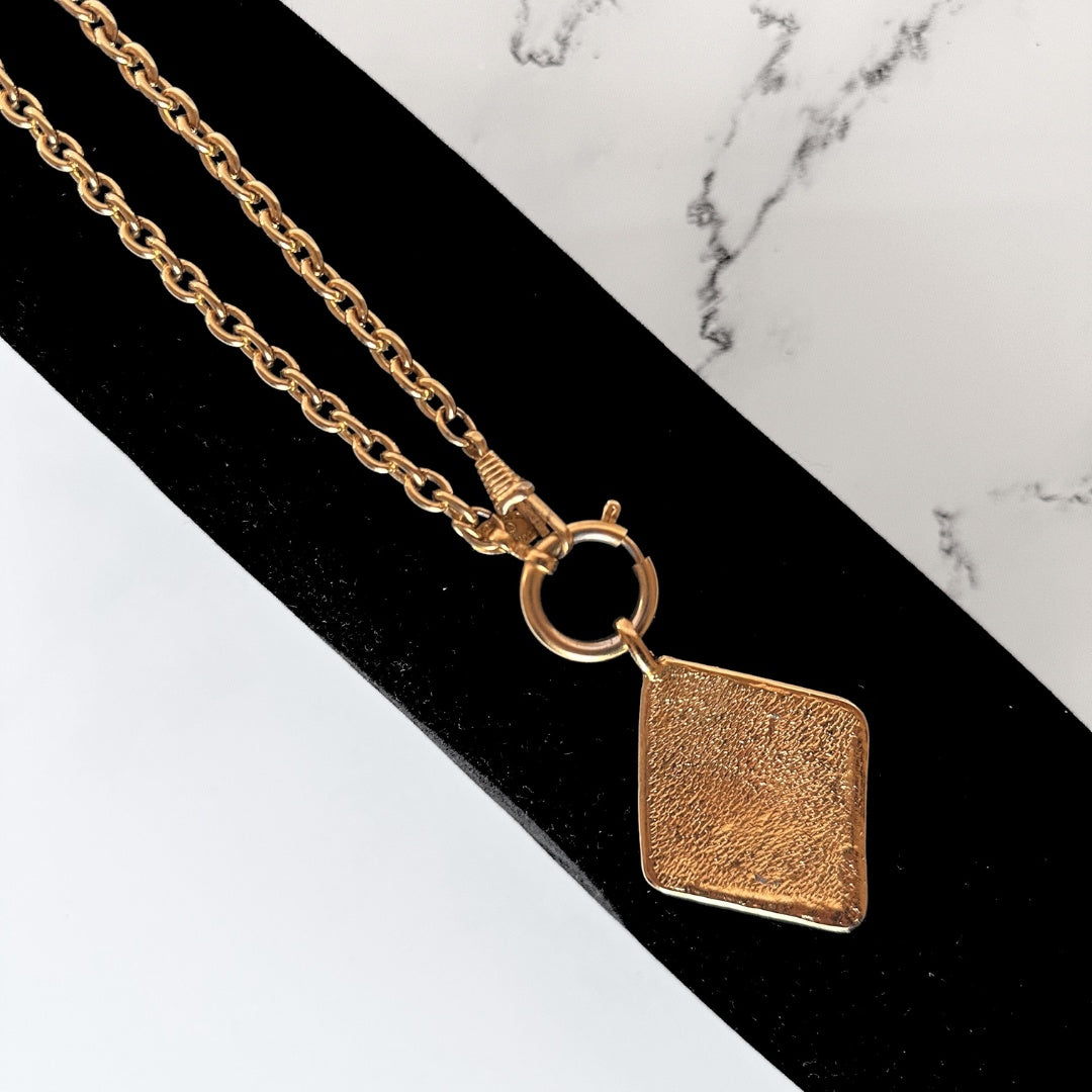 Chanel Chanel CC Necklace Gold Plated - Necklaces - Etoile Luxury Vintage