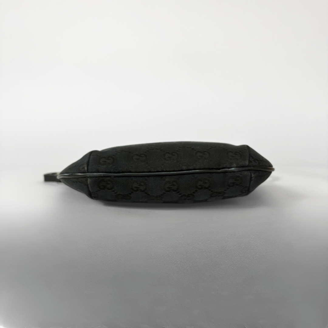 Gucci Gucci Shoulder Bag Black Canvas - Shoulder bags - Etoile Luxury Vintage
