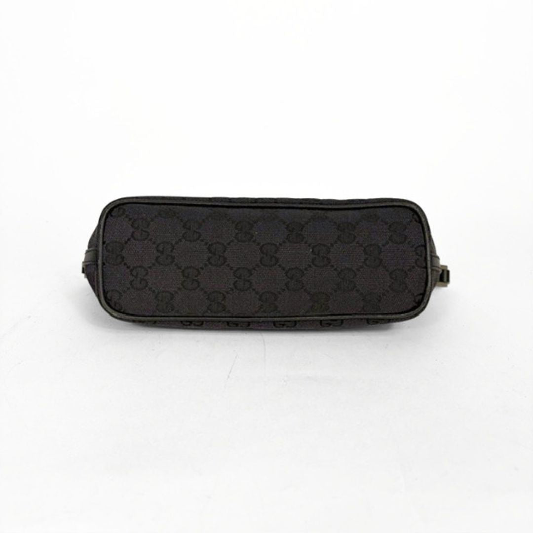Gucci Black Boat Pochette Monogram