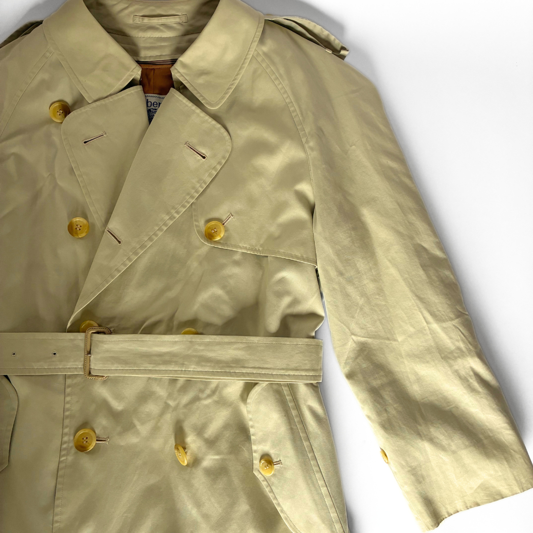 Burberry LS: Burberry Trench Coat Cotton - Clothing - Etoile Luxury Vintage