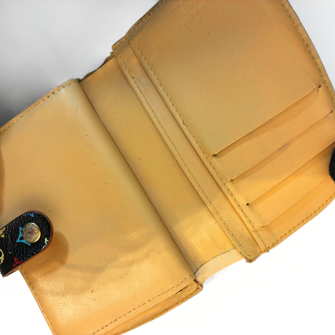 Louis Vuitton Louis Vuitton Medium Clip Wallet Multicolor Canvas - Wallets - Etoile Luxury Vintage