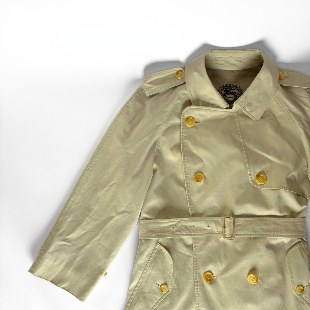 Burberry Burberry Trench Coat Cotton - Clothing - Etoile Luxury Vintage