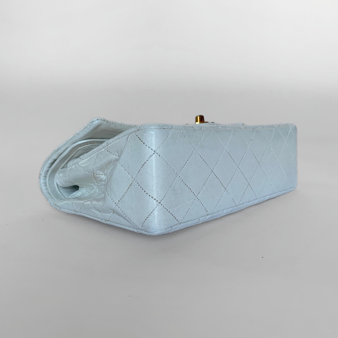 Chanel Chanel Classic Flap Bag Small Lambskin Leather - Shoulder bags - Etoile Luxury Vintage