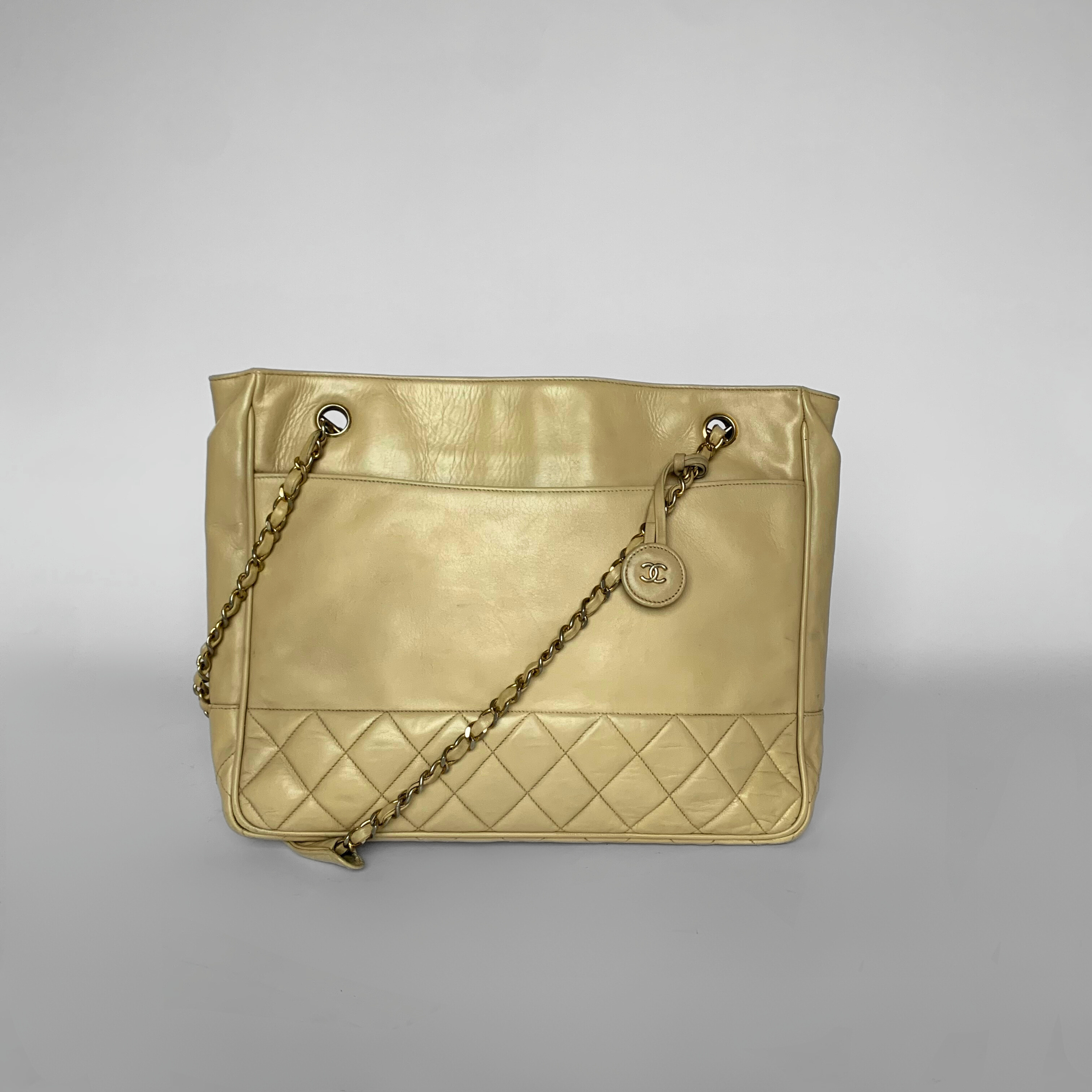 Chanel IG SALE: Chanel Shopper Lambskin Leather - Handbags - Etoile Luxury Vintage