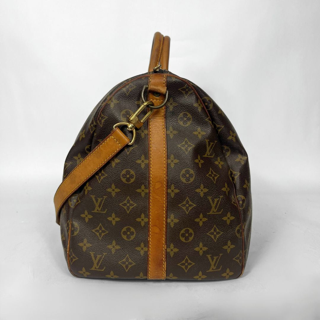 Louis Vuitton Louis Vuitton Keepall 50 Strap Monogram Canvas - Travel bags - Etoile Luxury Vintage