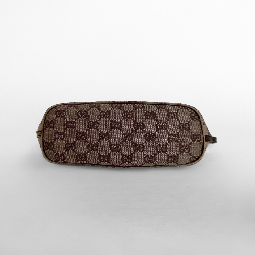 Gucci LS: Gucci Boat Pochette Monogram Canvas - Handbags - Etoile Luxury Vintage