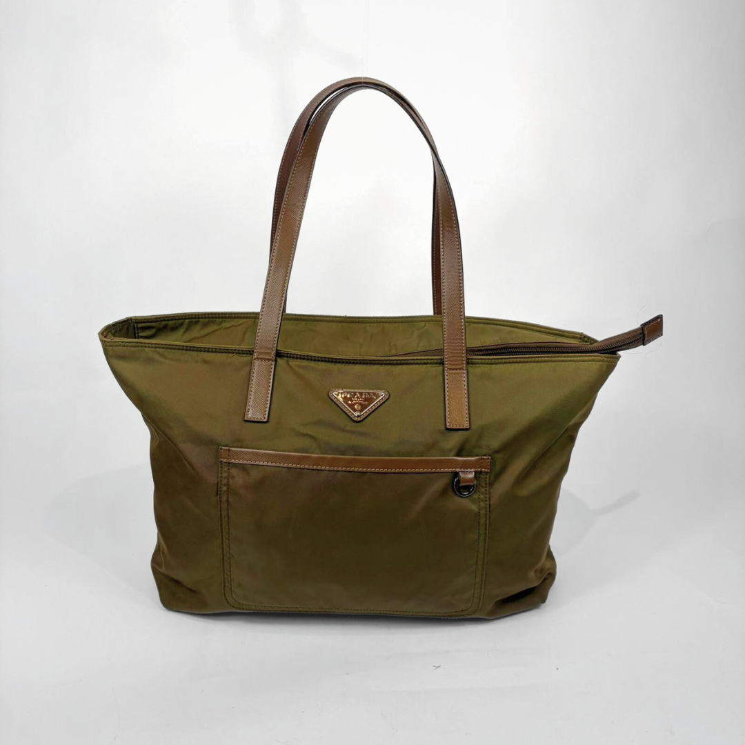 Prada green shoulderbag