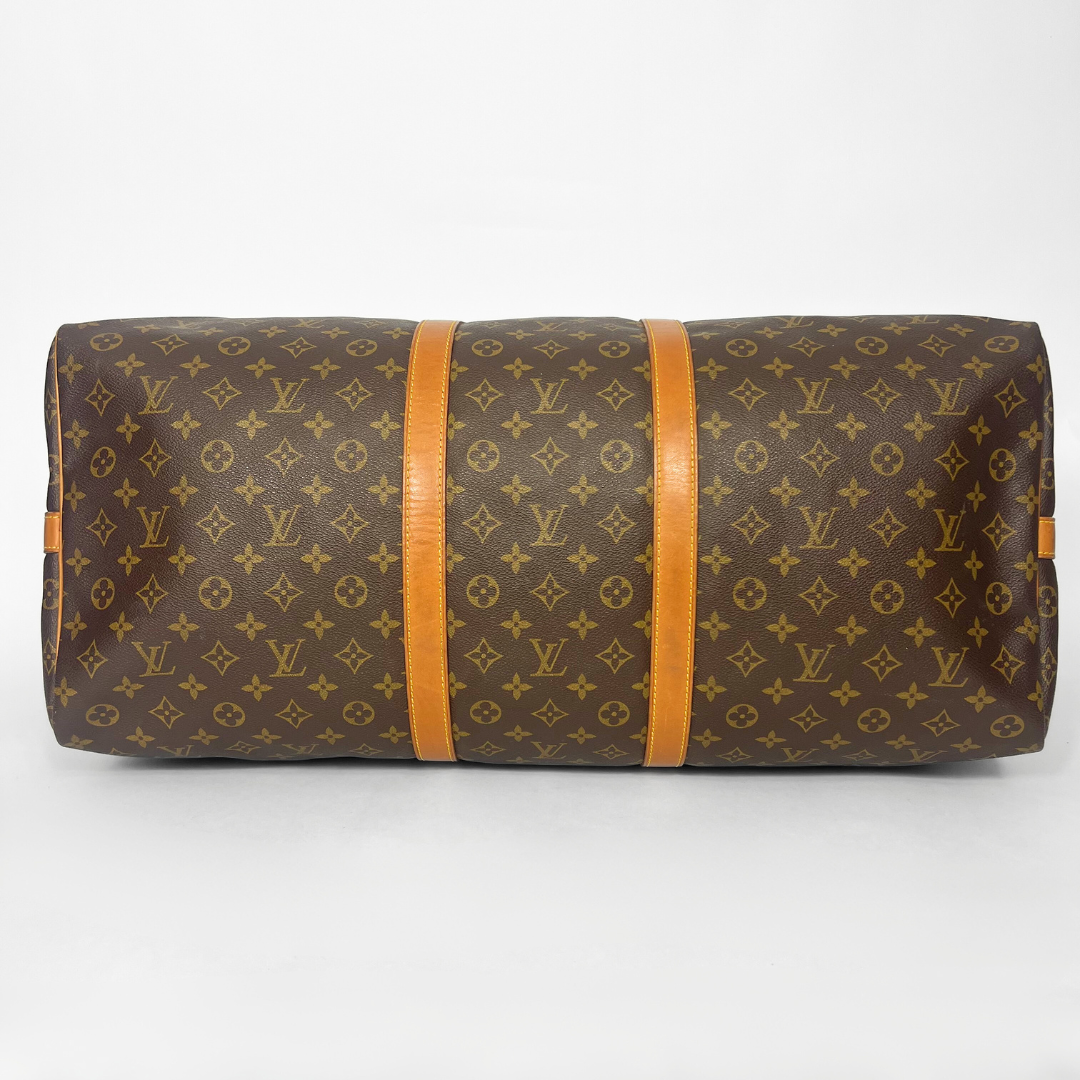 Louis Vuitton Louis Vuitton Keepall 60 Bandouli&egrave;re Monogram Canvas - Travel Bags - Etoile Luxury Vintage