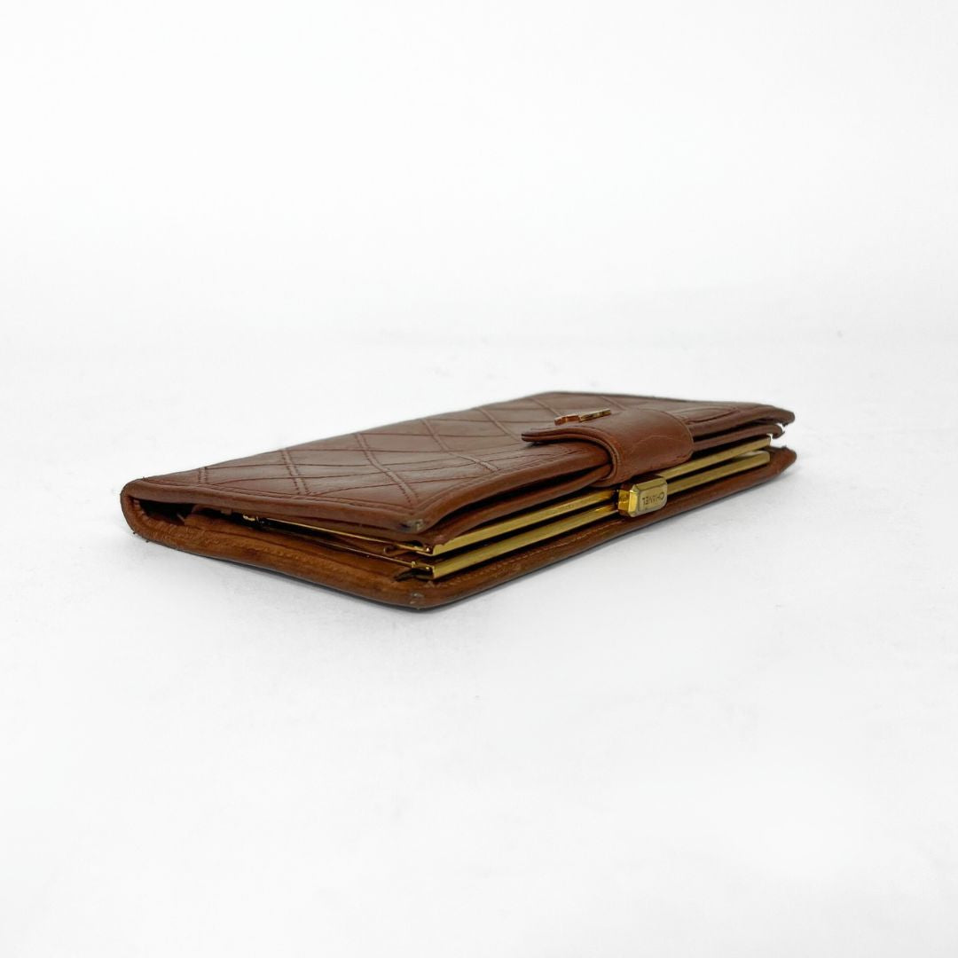 Chanel Chanel Wallet Brown Lambskin - Wallets - Etoile Luxury Vintage