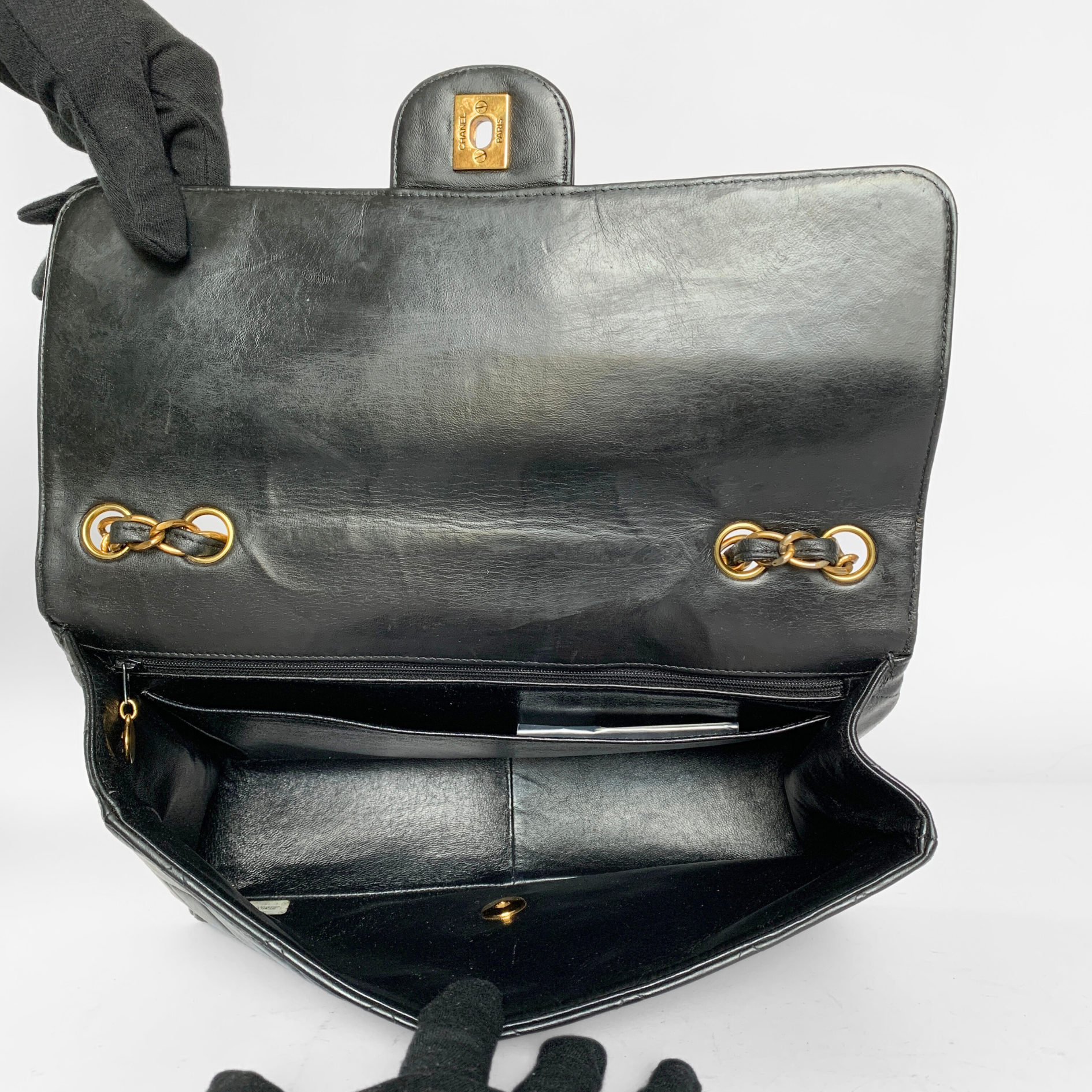 Chanel Chanel Classic Flap Bag Maxi Lambskin Leather - Crossbody bags - Etoile Luxury Vintage