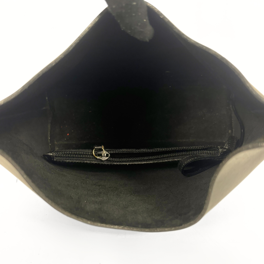 Gucci Leather Black Bamboo