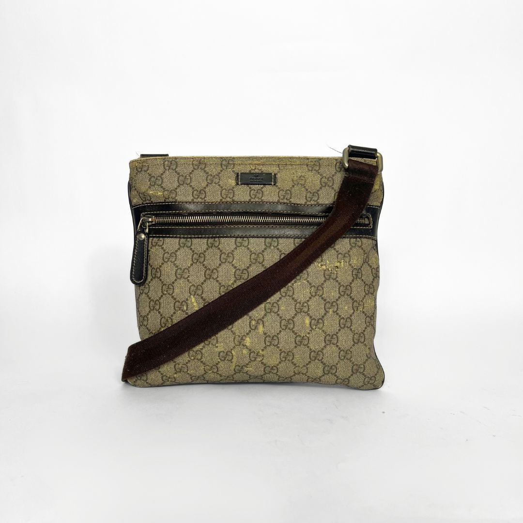 Gucci LS:Gucci Crossbody Monogram Canvas - Crossbody bags - Etoile Luxury Vintage