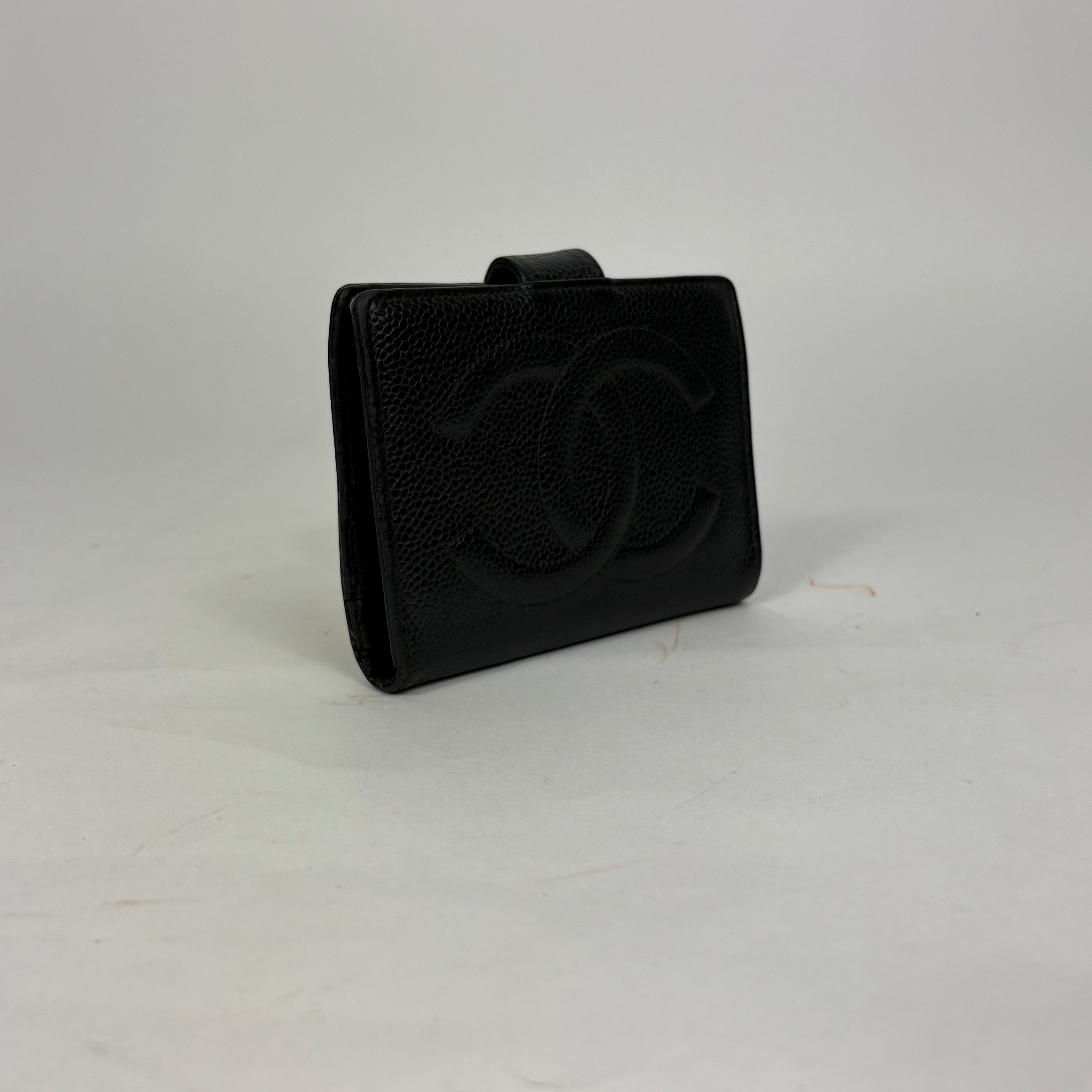 Chanel Chanel CC Wallet Small Caviar Leather - Wallets - Etoile Luxury Vintage