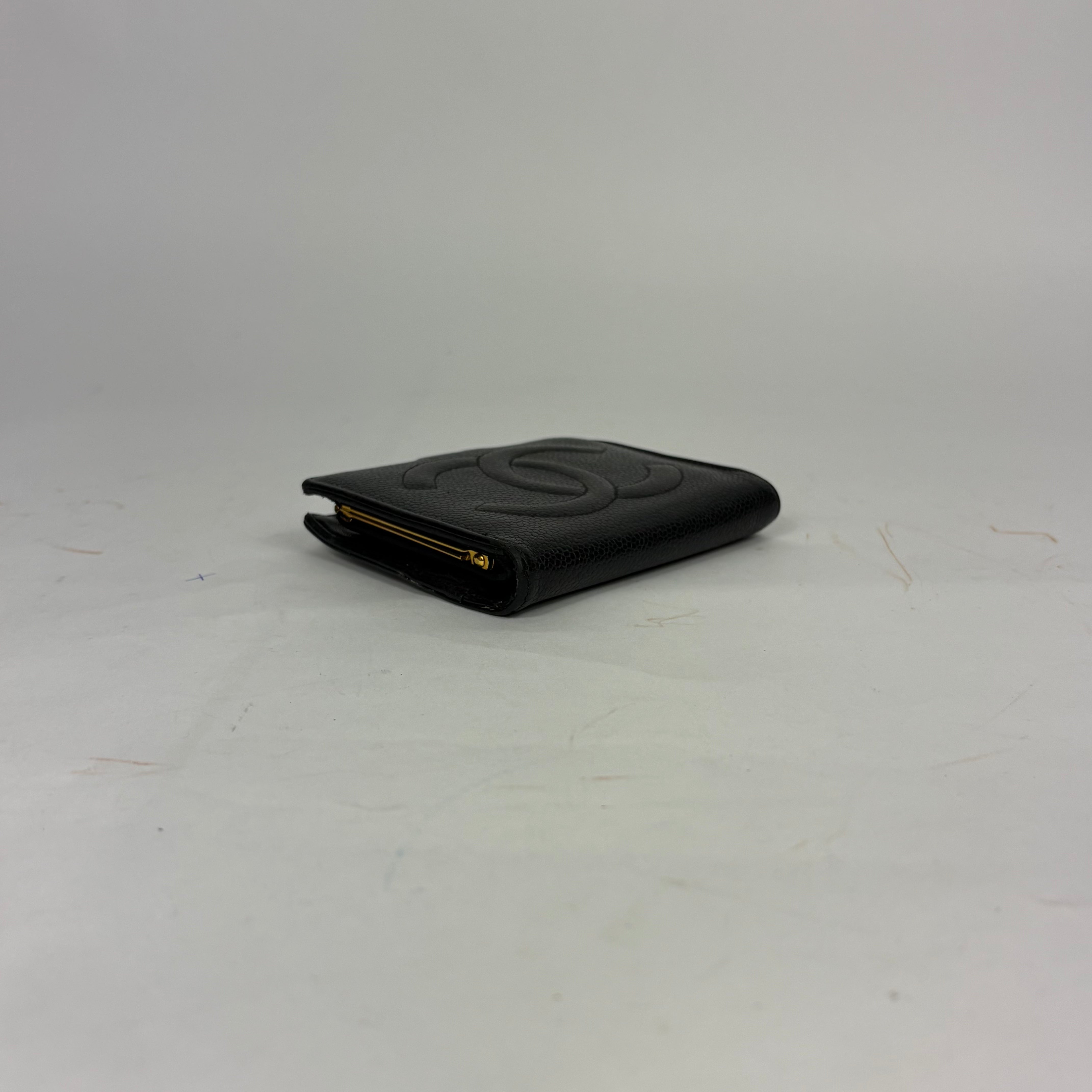 Chanel Chanel CC Wallet Small Caviar Leather - Wallets - Etoile Luxury Vintage